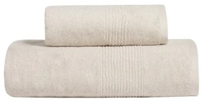 Πετσέτα Lusso 26 Ecru Kentia Προσώπου 50x100cm Modal,Βαμβάκι