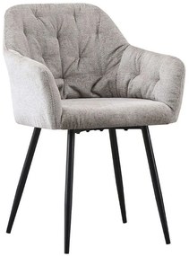 Πολυθρόνα Savvy 03-1031 56x55x85cm Puro Metal, Fabric