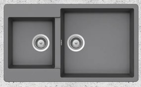 Schock Element 31290 - Νεροχύτης Κουζίνας Γρανίτη 86x50 - Croma