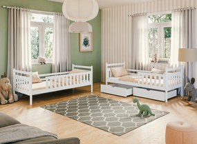 MONIKA 80x160 white bunk bed Lano Furniture