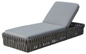 Ξαπλώστρα Lounger La Vida Γκρι 205*80*37εκ. - Γκρι