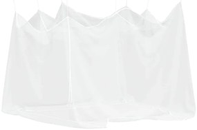 vidaXL Κουνουπιέρα Εσωτ./Εξ. Χώρου 156 Λευκή 300x300x250εκ. από Δίχτυ