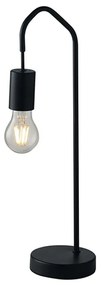 Φωτιστικό Επιτραπέζιο Habitat I-HABITAT-L NER 1xE27 17x48cm Black Luce Ambiente Design Metal