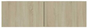 vidaXL Έπιπλο Τηλεόρασης Sonoma Δρυς 100 x 30 x 30 εκ. από Επεξ. Ξύλο