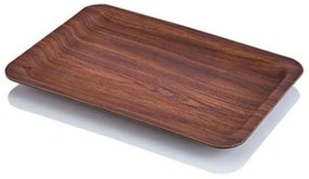 Δίσκος Σερβιρίσματος 10233 34x24x2cm Brown Evelin Polystyrene