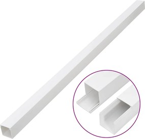 vidaXL Κανάλι Καλωδίων 40 x 25 χιλ. 30 μ. από PVC