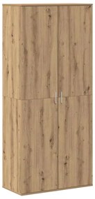 vidaXL Γραφείο artisan δρυς 80 x 39 x 178 εκ Επεξεργασμένο ξύλο