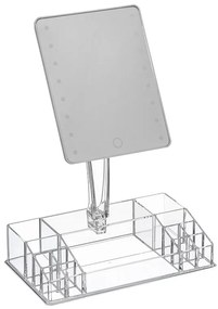 Επιτραπέζιος Καθρέφτης Με Led & Θήκες Οργάνωσης (28.2x16.4x37.5) F-V Selena 161055