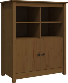 vidaXL Ντουλάπι Καφέ Μέλι 83x41,5x100 εκ. από Μασίφ Ξύλο Πεύκου