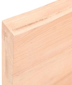 vidaXL Ράφι Τοίχου 40x30x(2-6) εκ. από Ακατέργαστο Μασίφ Ξύλο Δρυός