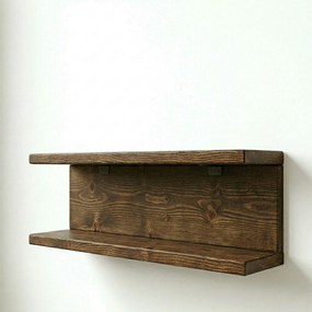 Ράφι Τοίχου Ξύλινο NEFELU 50x14x20