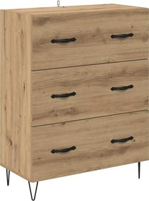 vidaXL Highboard Artisan Oak 69,5 x 34 x 90 εκ. Επεξεργασμένο Ξύλο