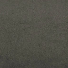 Πλαίσιο Κρεβατιού Boxspring Σκούρο Γκρι 180x200 εκ. Βελούδινο - Γκρι