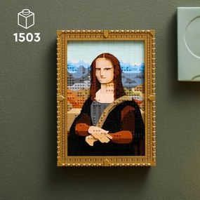 Παιχνίδι Kατασκευή Lego Mona Lisa Πολύχρωμο