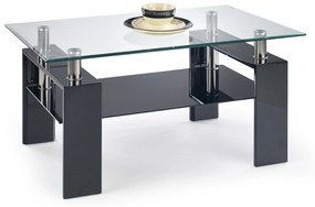 DIANA H coffee table color: black DIOMMI V-CH-DIANA_H-LAW-CZARNY-LAKIER