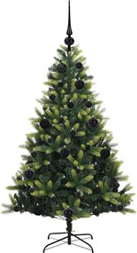 vidaXL Τεχνητό Χριστουγεννιάτικο Δέντρο με Συρταρωτές Βαθμίδες 150 LED