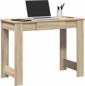 vidaXL Γραφείο Sonoma Δρυς 100x45x75 εκ. από Επεξεργασμένο Ξύλο