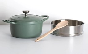 ΚΑΤΣΑΡΌΛΕΣ CAST ALU POT STEAMER 24 GREEN