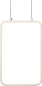 Φωτιστικό οροφής Frame LED-Λευκό-Μήκος: 18 εκ.