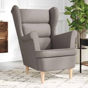 πολυθρόνα Taupe 74x84x100 cm Ύφασμα