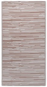 vidaXL Χαλί εξωτερικού χώρου ARAKIL καφέ 190x290 cm PP