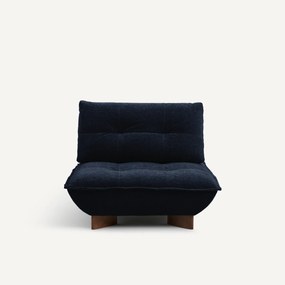 Πολυθρόνα modulable από βελούδο chenille, Kaori