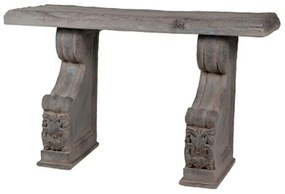 Κονσόλα Cement D77538 120x40x65cm Grey Μαγνήσιο
