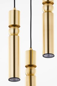 Κρεμαστό Φωτιστικό Alas Φ30cm Χρυσό