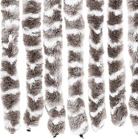 vidaXL Σήτα Εντόμων Taupe / Λευκό 100 x 230 εκ. από Σενίλ