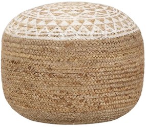 Πουφ Noca 302-000033 Φ40x30cm Natural