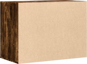 vidaXL Συρταριέρα Καπνιστή Δρυς 80x41x58 εκ. από Επεξεργ. Ξύλο