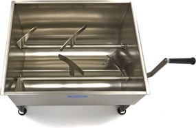 Meat Mixer - 50L - 43kg Meat - Double Axle - Manual