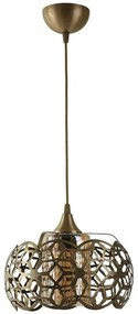 Φωτιστικό Οροφής Nevra 846STL1613 23x80cm 1xE27 60W Gold Opviq