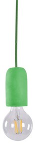 Φωτιστικό Οροφής Μονόφωτο Homelighting Iris 77-3574 Green