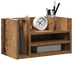 vidaXL Οργανωτής Γραφείου  Ξύλο 44.5x24x25 cm