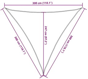 ΠΑΝΙ ΣΚΙΑΣΗΣ ΤΕΡΑΚΟΤΑ 3 X 3 X 3 Μ. ΑΠΟ HDPE 160 ΓΡ/Μ² 311362