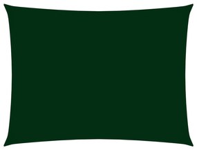Πανί Σκίασης Ορθογώνιο Σκούρο Πράσινο 2,5x4 μ από Ύφασμα Oxford