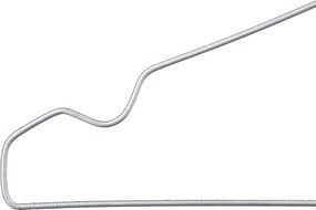 Κρεμάστρες Ρούχων (Σετ 25τμχ) F-V Laundry Hanger 119401 Silver