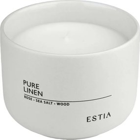 Κερί Αρωματικό 280gr Estia Pure Linen 04-36409