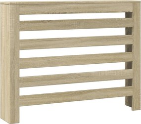vidaXL Καπάκι Καλοριφέρ Sonoma Δρυς 104 x 20 x 82 cm