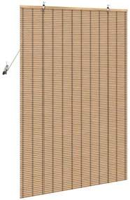 vidaXL Ρόλερ Άλλο Ανοιχτό καφέ 110 x 160 cm Μπαμπού