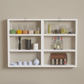 Ράφι Τοίχου Λευκό EFRE 84.6x9x60