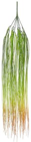 Τεχνητό Κρεμαστό Φυτό Grass 20815 18x4x81cm Green-Brown GloboStar Polyethylene