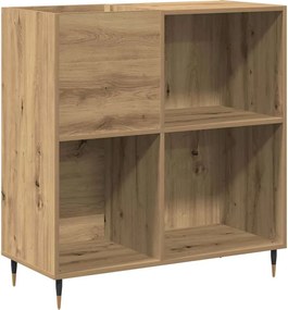 vidaXL Ντουλάπι δίσκων βινυλίου artisan δρυς 85 x 38 x 89 εκ.