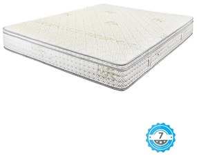 Ανατομικό Memory Foam Καπιτονέ Στρώμα Pocket με Ύφασμα Tencel Mindy 90x200 30cm Άσπρο