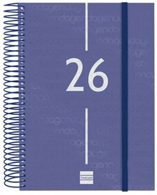 Ατζέντα Finocam YEAR Μπλε A5 15,5 x 21,2 cm 2026