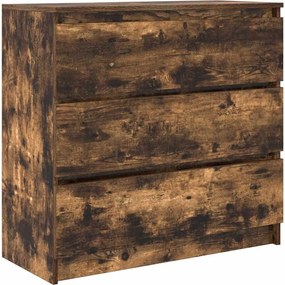 vidaXL Ντουλάπι Καπνιστή δρυς 80x35x76 εκ. Επεξεργασμένο Ξύλο