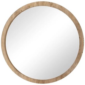 Reflex mirror melamine in natural shade 49x5x49cm 49x5x49 εκ.