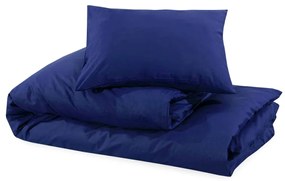 vidaXL Σετ Παπλωματοθήκης Μπλε 135x200 εκ. Ελαφρύ Ύφασμα Μικροϊνών