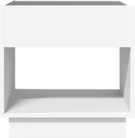 vidaXL Τραπεζάκι Σαλονιού Infinity LED Λευκό 50x50x50 εκ.